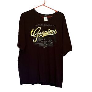 Harley Davidson Men’s Black T-Shirt Beach Shack Panama City Florida Size 2XL